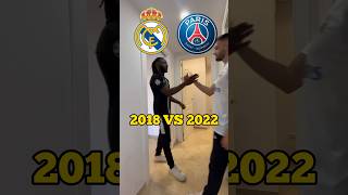 REAL MADRID 2018 VS PSG 2022 Comparando Plantillas realmadridvspsg ronaldovsmessi footballfans [upl. by Ainala]