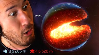 I ACCIDENTALLY DESTROYED THE EARTH  Solar Smash [upl. by Drawets]