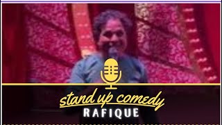 Stand up comedy by mimicry artist Rafique in Bollywood Park Film City [upl. by Ellynn498]