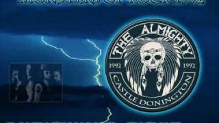 Ther Almighty  Addiction Monsters of Rock 1992  Audio Only [upl. by Aivlis]