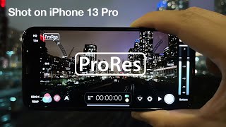 ProRes iPhone 13 Pro Video Test  Overhyped  Lowlight Samples amp Thoughts [upl. by Yesak]