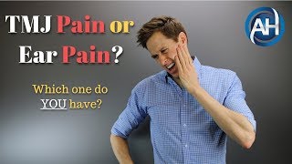 What is Causing Your TMJ Ear Pain  Diagnose and Treat  Ear Problems [upl. by Rehpotsirh]