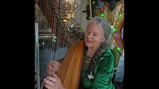 Christmas Renaisance and Folk Medly on Celtic Harp [upl. by Lippold134]