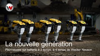 La nouvelle génération de pilonneuses Wacker Neuson [upl. by Schnabel]