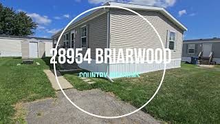 28954 Briarwood Flat Rock Michigan  Country Meadows [upl. by Dammahum]