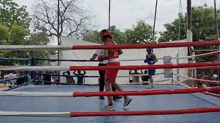 boxing state tournament thapa vs jaipur rural fight [upl. by Xilef]