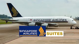 SWEET SUITES  SINGAPORE AIRLINES FIRST SUITES SQ 892  SINGAPORE TO HONG KONG  AIRBUS A380 [upl. by Osterhus]