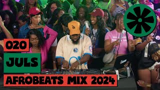 020 CULTUR FM 2024 Live Afrobeats Mix by Juls [upl. by Eenolem765]