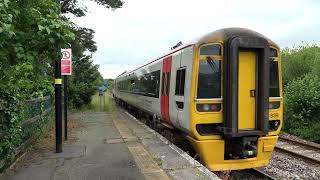 Machynlleth Station 29624 [upl. by Ennairak]