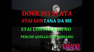 Stai lontana da me OMAR LAMBERTINI Karaoke [upl. by Ayatnwahs]