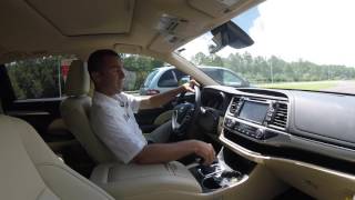 2017 Toyota Highlander XLE Test Drive [upl. by Esilehc]