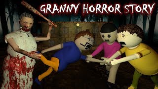 Android Game Granny Horror Story Animated In Hindi Make Joke Horror [upl. by Anaoj]