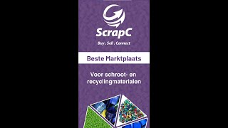 ScrapC Jouw Schroot amp Recycling Marktplaats [upl. by Kcirtap]