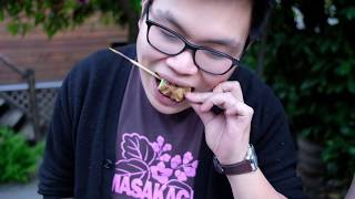 How to Use a Konro Yakitori Barbeque with Binchotan Charocal [upl. by Asirac106]