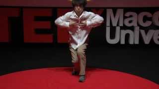 Incredible break dancer BBoy Blond at TEDxMacquarieUniversity [upl. by Doraj]