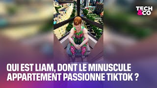 Acier galvanisé et vis d’expansion qui est Liam dont le minuscule appartement passionne Tiktok [upl. by Zel]