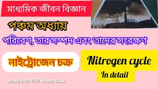 নাইট্রোজেন চক্র। মাধ্যমিক জীবন বিজ্ঞান। পঞ্চম অধ্যায়। WBBSE [upl. by Aney345]