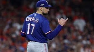 Houston Astros making huge trade for starter Nathan Eovaldi from Texas for relief pitching prospects [upl. by Yehtomit409]