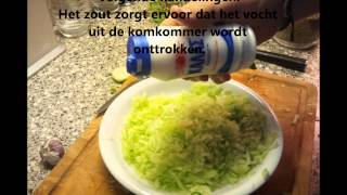 Hoe wij Tzatziki maken [upl. by Learsi]