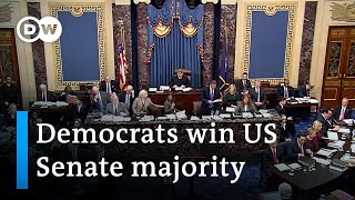 What does solidified Senate control mean for US Democrats  DW News [upl. by Norrehc550]