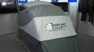 SpeedWay Motor Shelters Motorcycle Cover  Motorcycle Superstore [upl. by Hahcim382]