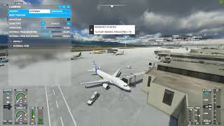 LSZH to LSGG Microsoft Flight Simulator 2020 A320 [upl. by Aronael]