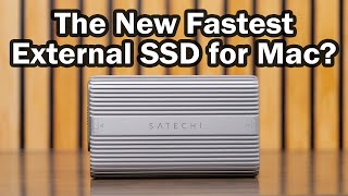 The Fastest M2 NVME Enclosure Satechi USB 4 PRO SSD Enclosure Review [upl. by Glogau]