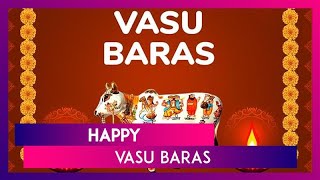 Happy Vasu Baras 2024 Messages Greetings Wishes And Images For Family And Friends [upl. by Almena416]