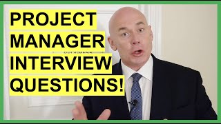 PROJECT MANAGER Interview Questions amp ANSWERS How to PASS a Project Management Job Interview [upl. by Alanna]