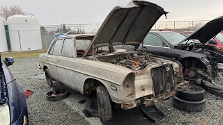 1969 MercedesBenz W108 280 at Junkyard [upl. by Keverne]