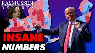 SHOCK POLLING Trump Catches Up BIG in New York and New Jersey [upl. by Quenby]