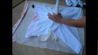 How To Tie Dye Flat Cloth Diapers  Part 1 [upl. by Pollack]