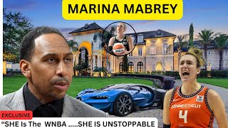 Meet WNBAs MARINA MABREY Her Age Husband Kids Height Career Houses Lifestyle amp Net Worth [upl. by Damahom]