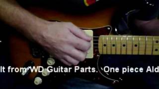 How to play Jazz licks  comping on P90 Pickups by Kent Armstrong [upl. by Fan153]