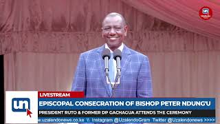 President Rutos Speech in Embu During Episcopal Ordination Of Bishop Peter Ndungu FULL SPEECH [upl. by Yenreit]