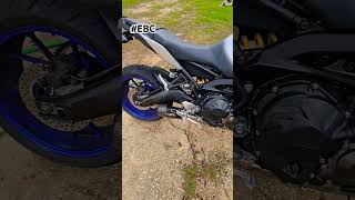 Yamaha FZ09 Cold Start [upl. by Hinckley]