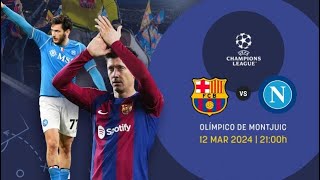 MegaGoal en directo FC Barcelona vs Nápoles [upl. by Enrobso575]