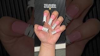 Uñas de pato🥲 nails naildesign nailhacks naildesignathome shorts nailtrends [upl. by Gem]