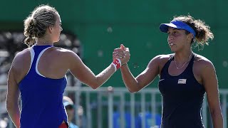 Petra Kvitova vs Madison Keys 2016 Rio Bronze Medal Match Highlights [upl. by Nwahsyt]