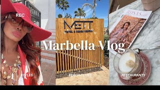 VLOG Marbella in May 2024  Recommended Beach Clubs  Rose Cafe Experience  Shopping n Puerto Banus [upl. by Georgianne378]