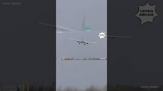 Frightening Moments During A330 Landing shorts aviation airport mayday atc [upl. by Ahtis]