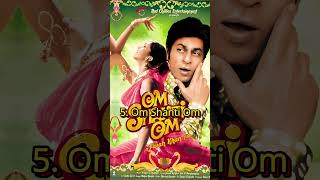 Top 10 best love story movies of Shahrukh Khan [upl. by Yseult]