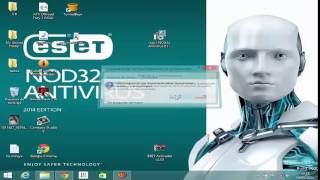 Como descargar nod 32 8 full con activador para windows 7 8 81VISTA y XP 2015 [upl. by Ettennig]