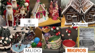 TEPE HOME  MUDO  PAŞABAHÇE  MİGROS İNDİRİMİ 🎅🏻🎄🎁 yılbaşı [upl. by Keverian175]