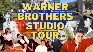 Warner Brothers Studio Tour  LA  Friends James Dean Casablanca Dukes Of Hazzard [upl. by Porter]