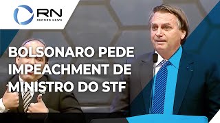 Bolsonaro envia pedido de impeachment contra Moraes ao Senado [upl. by Lapo]