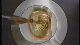 1987 Tasters Choice Decaf Instant Coffee TV Commercial [upl. by Lemuel]