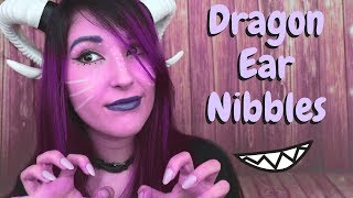 ASMR  DRAGON GIRL  Tsun Tsun Ear Nibbles amp Mouth Sounds [upl. by Nirrol]