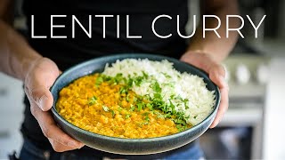 The Red Lentil Curry Recipe Ive been making EVERY WEEK [upl. by Matlick]