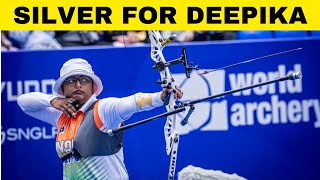 Deepika Kumari finishes 2nd in the World Cup Final recurve archery event  Sports Today [upl. by Berman]